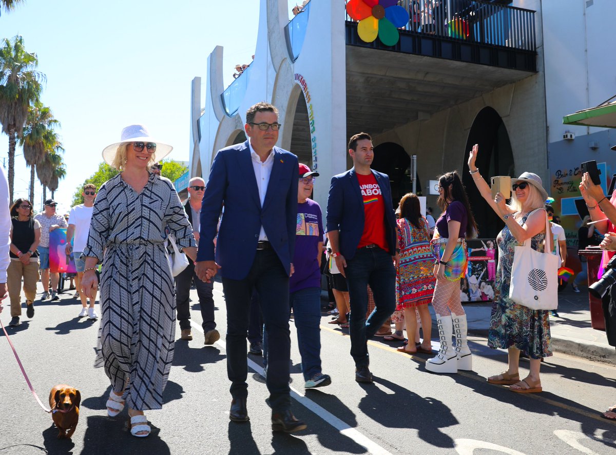 It took a broken back to make me miss a Midsumma. 

But this year I'm back to march with LGBTIQ+ Victorians - today, and every day.  

Because in Victoria, equality is not negotiable.