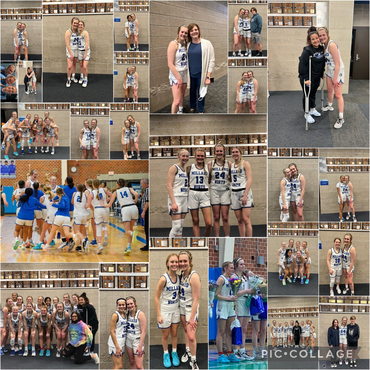 no other group of people i would want to spend this night with! thank you for making it so special! 💙💚 <a href="/MNmustangGBB/">Millard North GBB</a>
