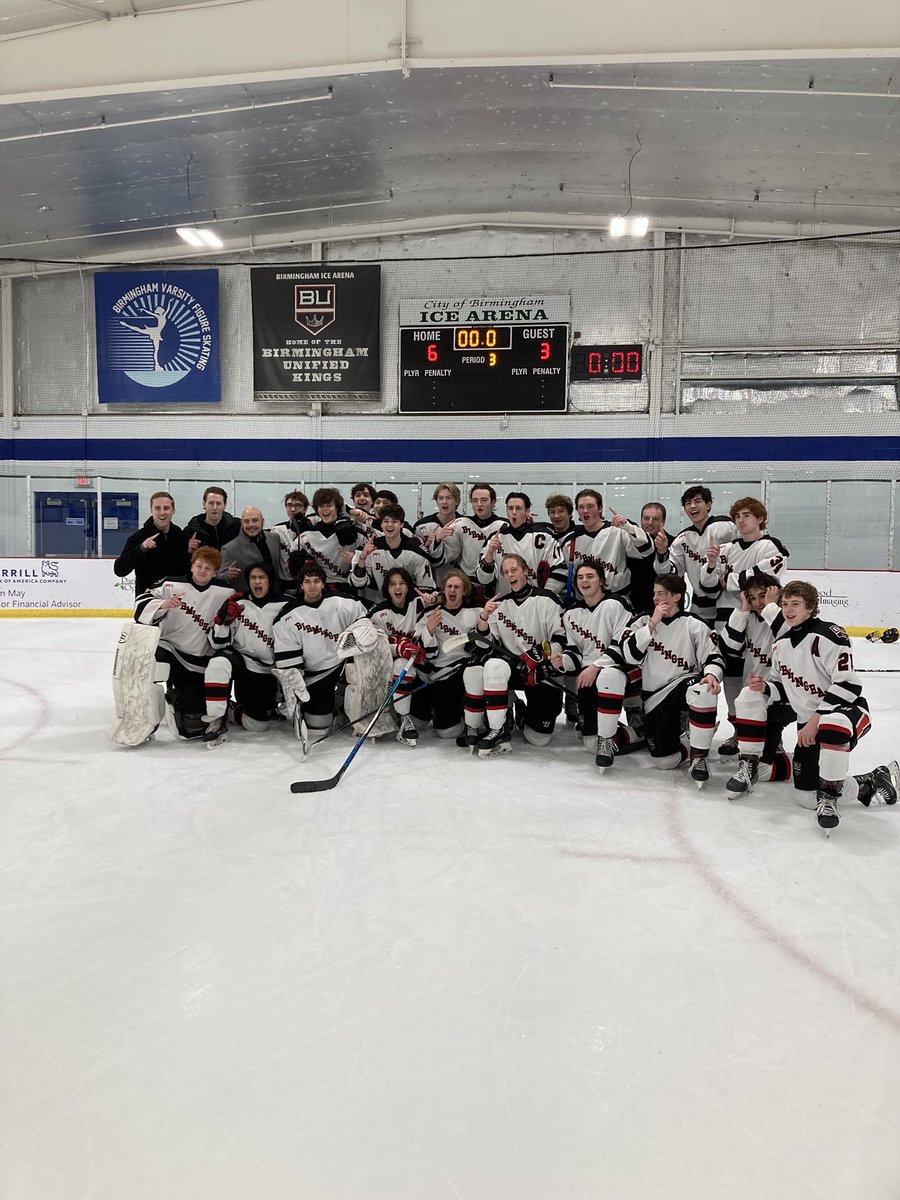 HOCKEY: final
Birmingham Unified-6
Rochester-3
🏆2022 OAA-RED DIVISION🏆
             CHAMPIONS!!!
Kaz Vallaire 2G, <a href="/bencatlin4/">ben catlin</a>, RJ Carrell, Sam Ruszkowski 1G each.
Kings 9-1 OAA, 15-4-1 over-all
<a href="/MIPrepZone/">MIPrepZone</a> <a href="/ArrickSports/">A. M. Arrick (believe survivors)🏳️‍⚧️🐧🏳️‍🌈🐧🐈</a> <a href="/OAAathletics/">OAA Athletics</a> <a href="/OAAscouts/">Jake</a> <a href="/JaredPurcellDET/">Jared Purcell</a> <a href="/StudentAthlete/">StudentandAthlete</a>