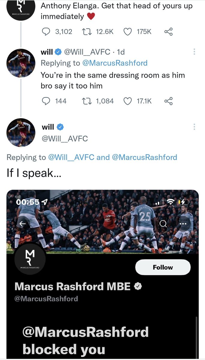 TotallyMUFC's tweet photo. Rashford needs to learn to take criticism https://t.co/GZWl3bvc2Q