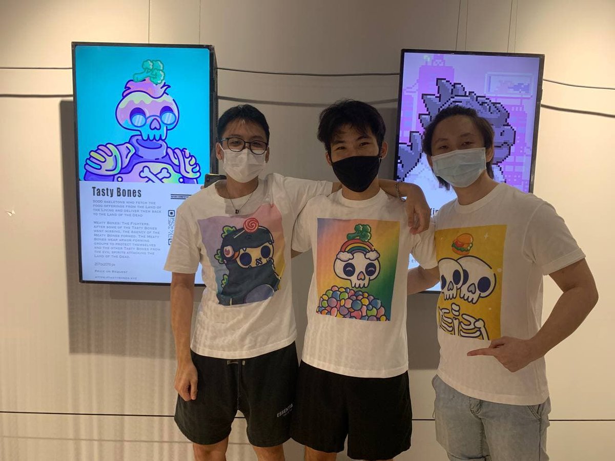 GM FRIENDS!
The TastyBones team was so touched by their supporters immediately coming yesterday, they gave all 3 WHITELIST!

They then gave us 3 MORE WLs  to give YOU!

The ARTNOW team is amazed how much they love their supporters. 

Comment below:
THANK YOU <a href="/TastyBonesNFT/">Tasty Bones ☠️</a>  ILY!