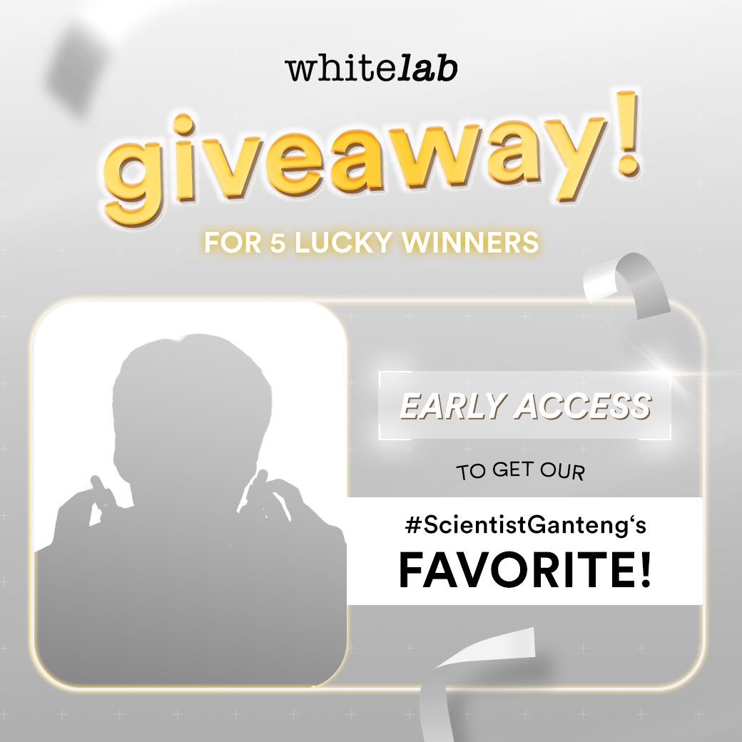 whitelab_id's tweet image. MAU DAPET EARLY ACCESS PRODUK FAVORITNYA #ScientistGanteng⁉️

Caranya:
🥰Follow @whitelab_id (all platform)
🥰Reply Tweet ini dengan “Apa yang mau kamu lakukan bareng #ScientistGanteng?”
🥰Retweet &amp;amp; Like 
🥰Aktif di akun sosial media Whitelab

#Whitelab #WhitelabID