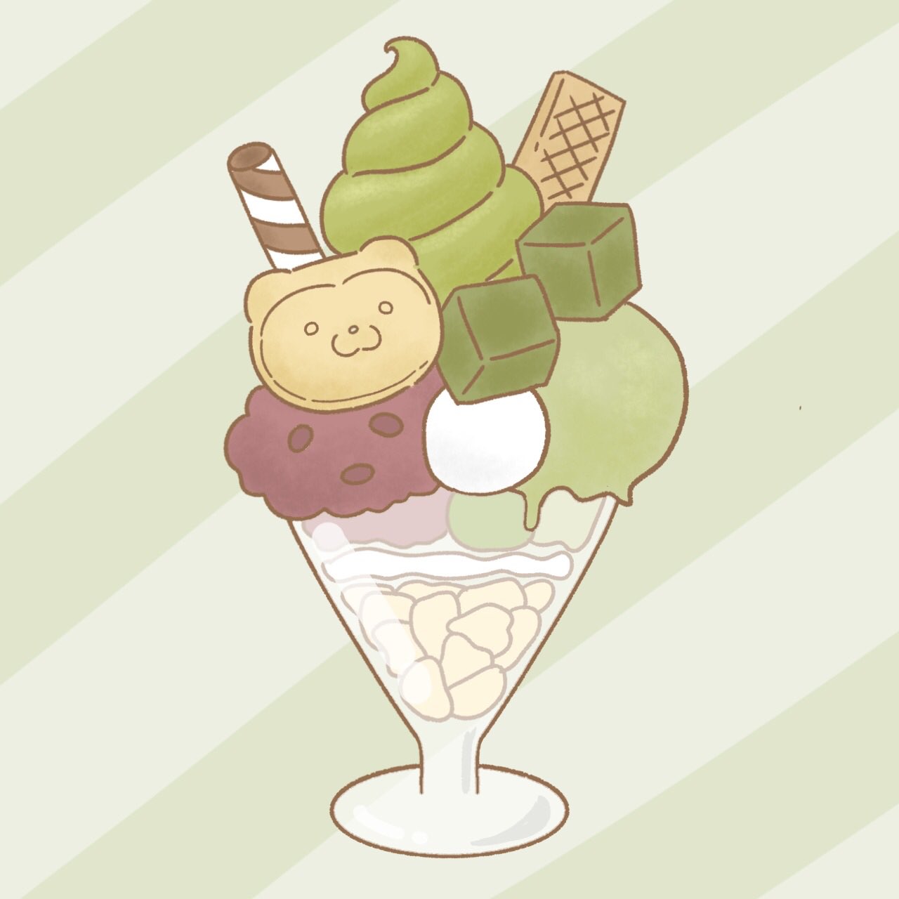 ぐりり 2 6 抹茶の日 がんものモナカが乗った抹茶パフェ イラスト 食べ物イラスト 抹茶スイーツ 抹茶 T Co Bm8you1pku Twitter ぐりり 2 6 抹茶の日 がんものモナカが乗った抹茶パフェ イラスト 食べ物イラスト 抹茶スイーツ 抹茶 T Co Bm8you1pku Twitter