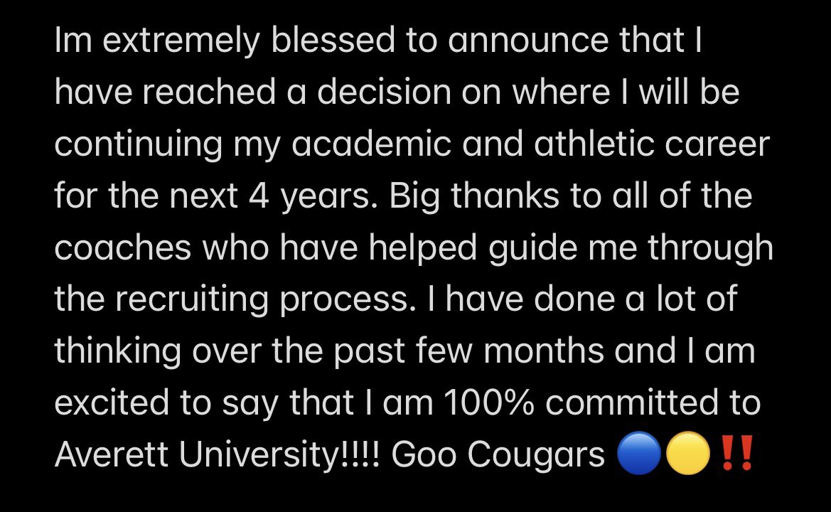 Karim17544003's tweet photo. 🔒🔒🟡🔵‼️@coachyurish @CoachJSmith91 @AverettFootball @JamesWoodFB @JWTouchdownClub https://t.co/Tcdf3EFtY9