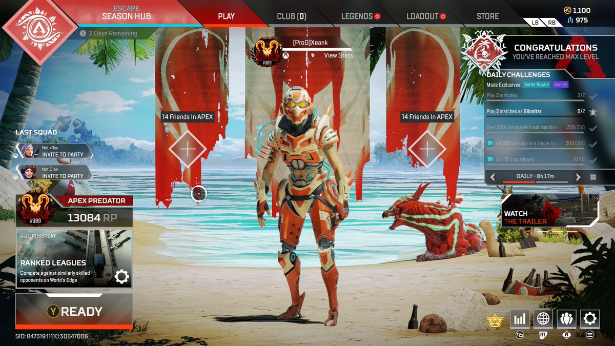 theXeank's tweet photo. Tranquilito despacito, voy subiendo a mi ritmo como diría el Ziilverk xd

#ApexLegends #apexlegendsclips #apexlegendsloba #México https://t.co/hnIcesvYav