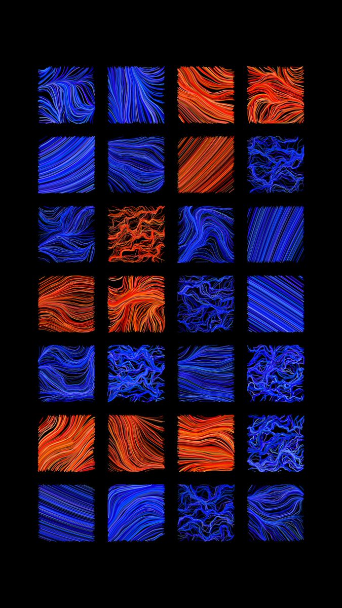 CodeSXT's tweet image. Unos resultados de un algoritmo generativo que armé en la tarde usando @p5xjs ❤️

#generativeart #flowfields