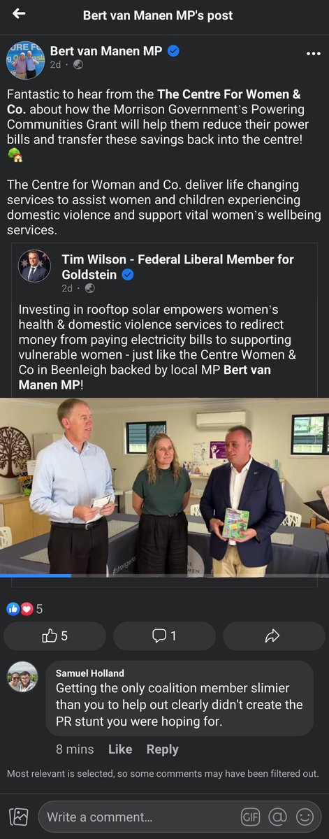 SEdwardHolland's tweet photo. I have a feeling Bert had intended for this PR stunt to get more attention than it did. Maybe we could help him out?

https://t.co/UMiUrfm4US

#AusPol2022 #auspol #ScottyTheCompletePsycho #ScottyFromPhotoOps #AlboForPM #ByeByeBert #DirtyBerty #TNL4Forde https://t.co/oU3DIK1JnK