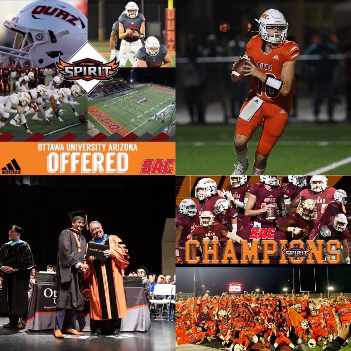 EdquilangElijah's tweet photo. After an amazing visit to Ottawa University Arizona and talking with @Coach_Stebbins and @benhanks2, I am blessed to receive my 6th offer from @OUAZFootball #ThePACK @CoronadoFBall https://t.co/03HK41wN7v