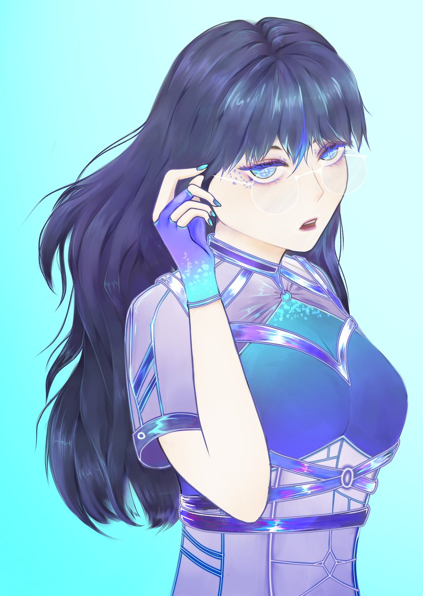 #neonart #artwork #イラスト #girl