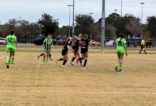 Game 2 is a WIN vs Cedar Hills!
Final Score 4-1
Goals by:
⚽️<a href="/lauren_nevins/">Lauren Nevins #55</a> 
⚽️<a href="/peytonnguyen1/">peyton-nguyen</a> 
⚽️<a href="/abbyrauscher/">abby</a> 
🅰️<a href="/meganjung_/">Megan Jung</a> 
⚽️Maggie Gawrych 
🅰️Ava Vetter
 
#EarnYourPlace <a href="/NationalLeague/">National League</a> <a href="/LouFuszSoccer/">Lou Fusz Soccer Club</a>