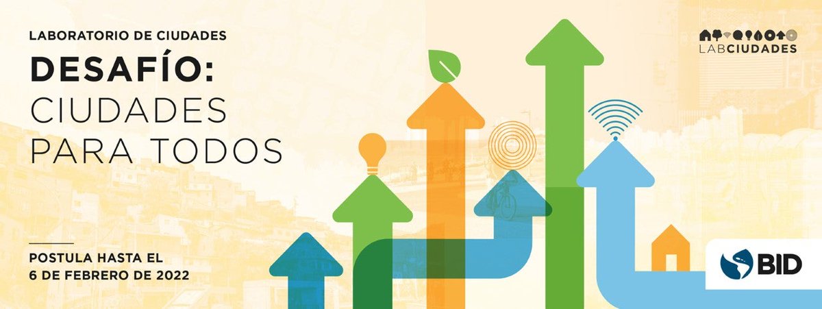 Si trabajas en un gobierno o agencia de desarrollo local, universidad o laboratorio de #Innovación urbana, participa en el #Desafío CIUDAD PARA TODOS. 📝Inscríbete hasta el 20 de febrero 🤟 Mas información aquí 👇
convocatorias.iadb.org/es/innovation-…
