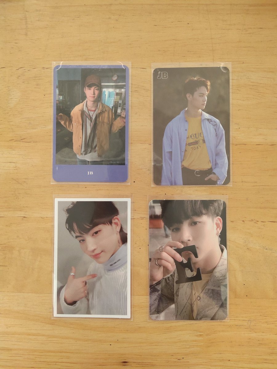 พร้อมส่ง🔥 การ์ดเจบี สนใจทัก dm ได้เลยค่ะ ขอพร้อมโอนนะคะ🥺

☘️ใบละ 300฿ ส่งฟรี☘️

#ขายการ์ดgot7 #ตลาดนัดgot7 #ตลาดนัดอากาเซ #ตลาดนัดอากาเซ่ #ตลาดนัดอากาเซ่got7 #ขายของสะสมgot7 #ขายของสะสมกัซ #JB #แจบอม