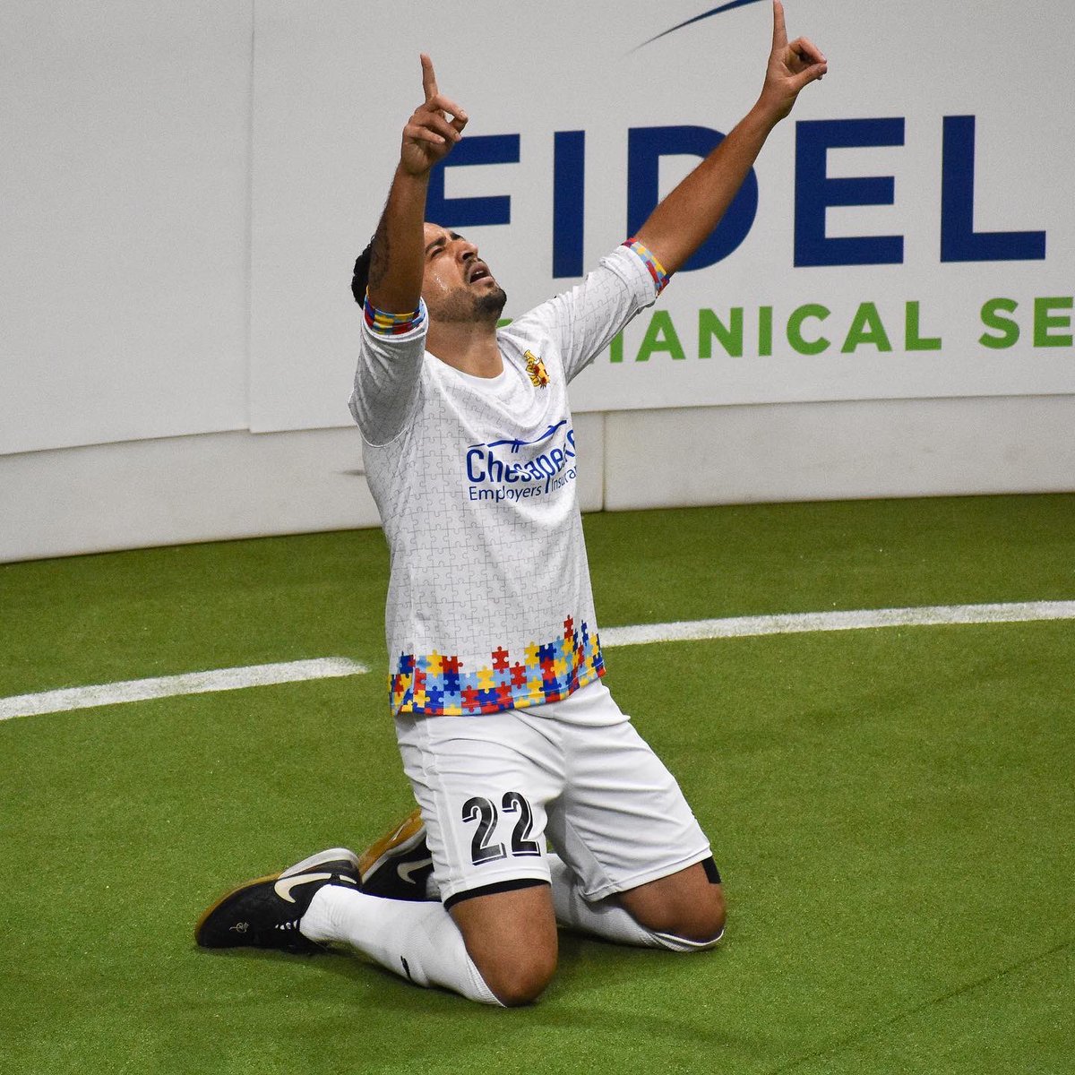 BaltimoreBlast's tweet photo. Very special night in Baltimore! π§©#baltimoreblast #blastfam #pathfindersforautism @pathfindersforautism https://t.co/D8Vy92OEEz