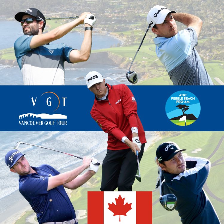 VanGolfTour's tweet photo. Another solid showing for 🇨🇦 on the weekend, this time at the @attproam @pgatour
@MacHughesGolf -8
@ntaylorgolf59 -8
@ahadwingolf -7
@TaylorPendrith -7
@svensson_adam -6
Cheer them for the final round to tomorrow! 🙌
#VanGolfTour #PGATour #VGTAlumni #canadiangolf #golf https://t.co/9QE5qk38hX