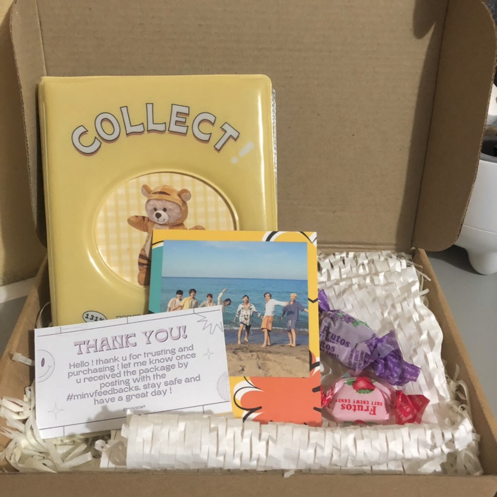 suhkaicart's tweet photo. 🛒꒰#toskye꒱
♡ bought a collbook from @minvscart !! tysm for the smooth transaction and for the free butter pola <33 looking forward to more transactions w u 🥰🥰
#minvfeedbacks https://t.co/IU19PjQ5Ji