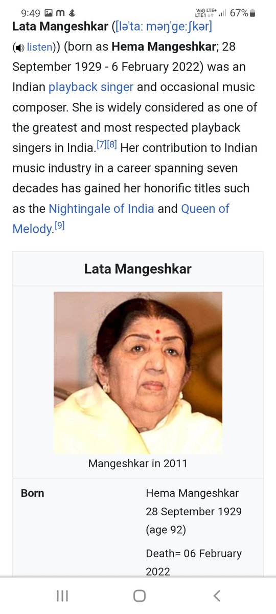 Bimala_Behera's tweet photo. Rip 
#LataMangeshkar https://t.co/ZA8tkUD7tl