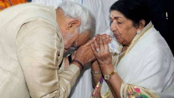 narendramodi177's tweet photo. So Sad So Tragic Nightingale Of India, #LataMangeshkar Passes Away, Om Shanti https://t.co/RWmxFsvHD8