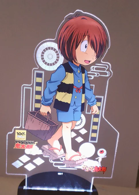 ゲ×6のアクスタ良〜〜!!🤦🤦🤦大きい!!カラフルで綺麗!!🥰🥰🥰
(写真のライトは白)
(写真撮りたくてセットしたのでちゃんと台座にハマっていない) 