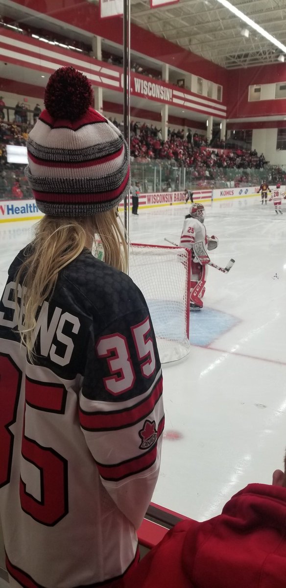 Tina Rettler-Pagel (@tinarpagel) on Twitter photo Best seat in the house for <a href="/BadgerWHockey/">Wisconsin Hockey</a> games #LaBahn #GoalieView @adesbiens30 #OnWisconsin <a href="/kennedyyblair/">Kennedy Blair</a> Best seat in the house for <a href="/BadgerWHockey/">Wisconsin Hockey</a> games #LaBahn #GoalieView @adesbiens30 #OnWisconsin <a href="/kennedyyblair/">Kennedy Blair</a>