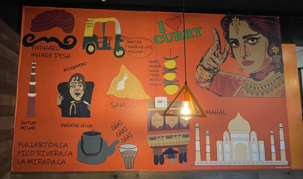 The curry hut in Fullerton is nice little hidden gem. Great food, music and ambiance. 🥘🛖