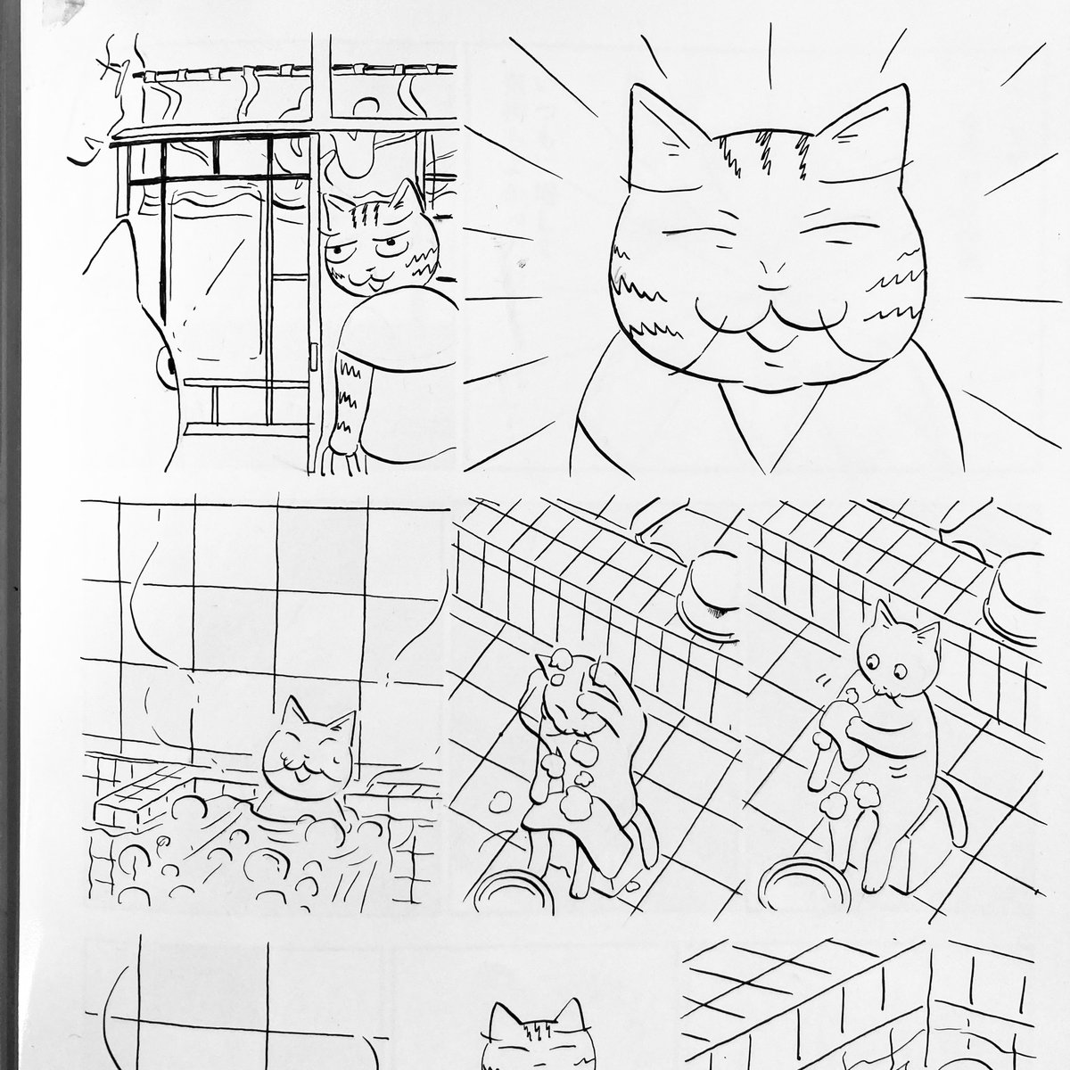 昨日はスタンダードブックストアさんで在廊してました。寒い中お越しくださりありがとうございました!展示は24日まで開催されています。

そして今日は風呂の日だそうです。さきほど梅湯さんの朝風呂に行ってきました。湯気抜きから日差しが差し込んで、とても気持ち良かったです♨️ 