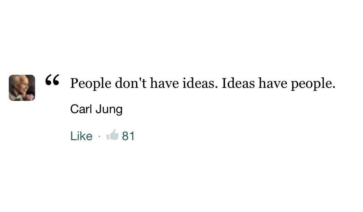 Shoutout to <a href="/SmartNonsense/">Smart Nonsense 🌈</a> for finding this clip of my research process based on a Carl Jung quote: