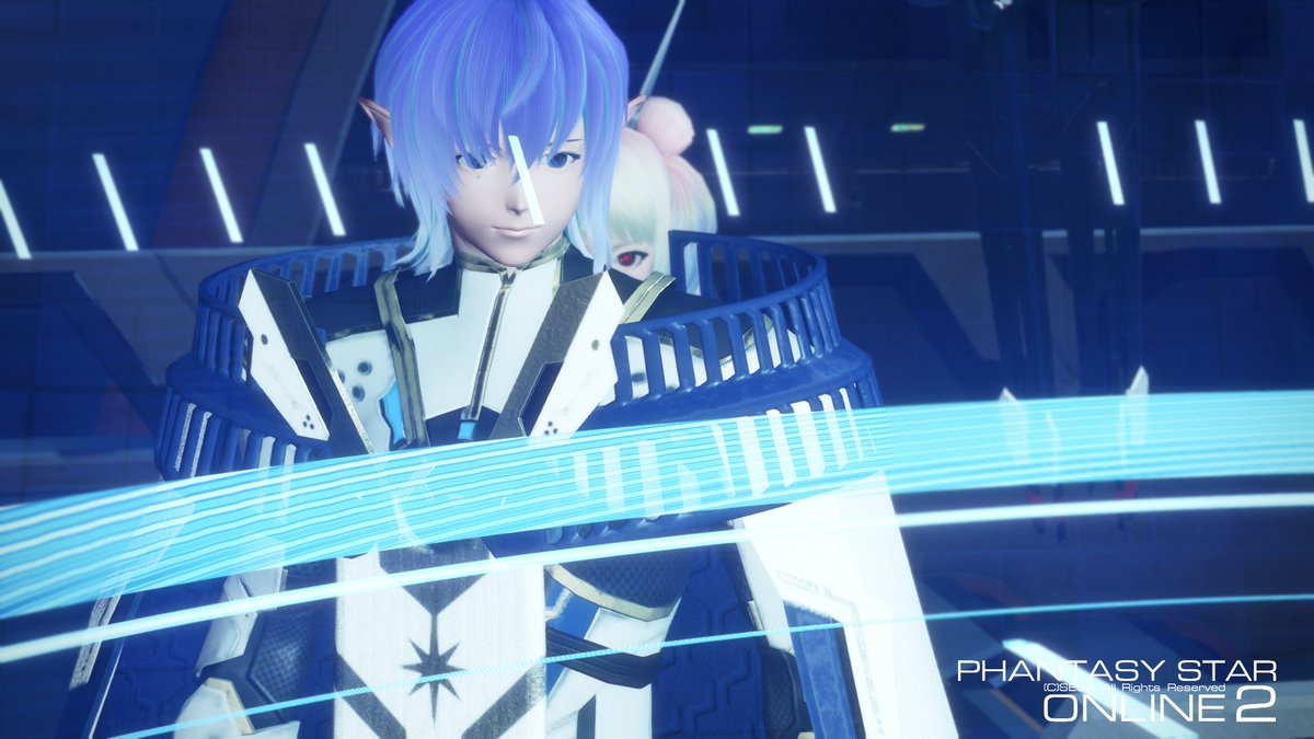 Ki_Risa_PSO2's tweet photo. Whenever you have the sensation that something is behind you... 👁️👁️#PSO2NGS_SS #PSO2NPCs #PSO2_シバ #PSO2Shiva #PhantasyStarOnline2 #NGS https://t.co/2YDJ44DFR4