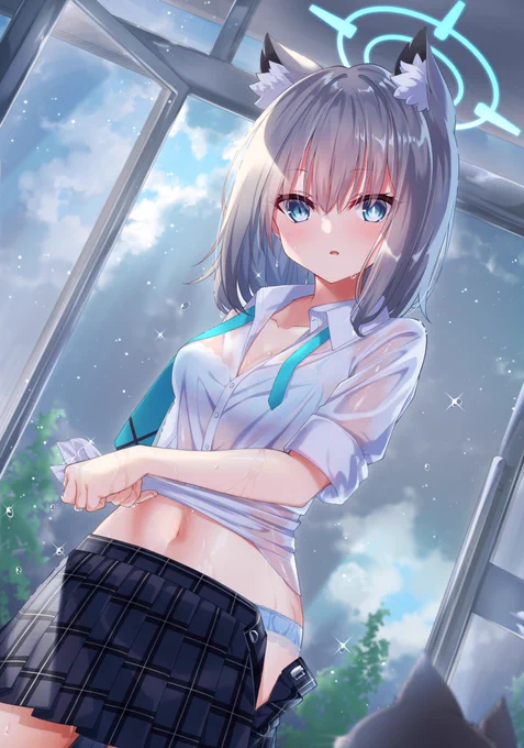 ブルアカさん1周年おめでとシロコ!🥳 #ブルアカ #ブルアカ一周年 