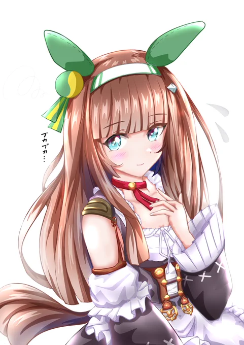 #ウマ娘 
#サイレンススズカ 
#イラスト 
フラッシュ勝負服なスズカさん✨ 