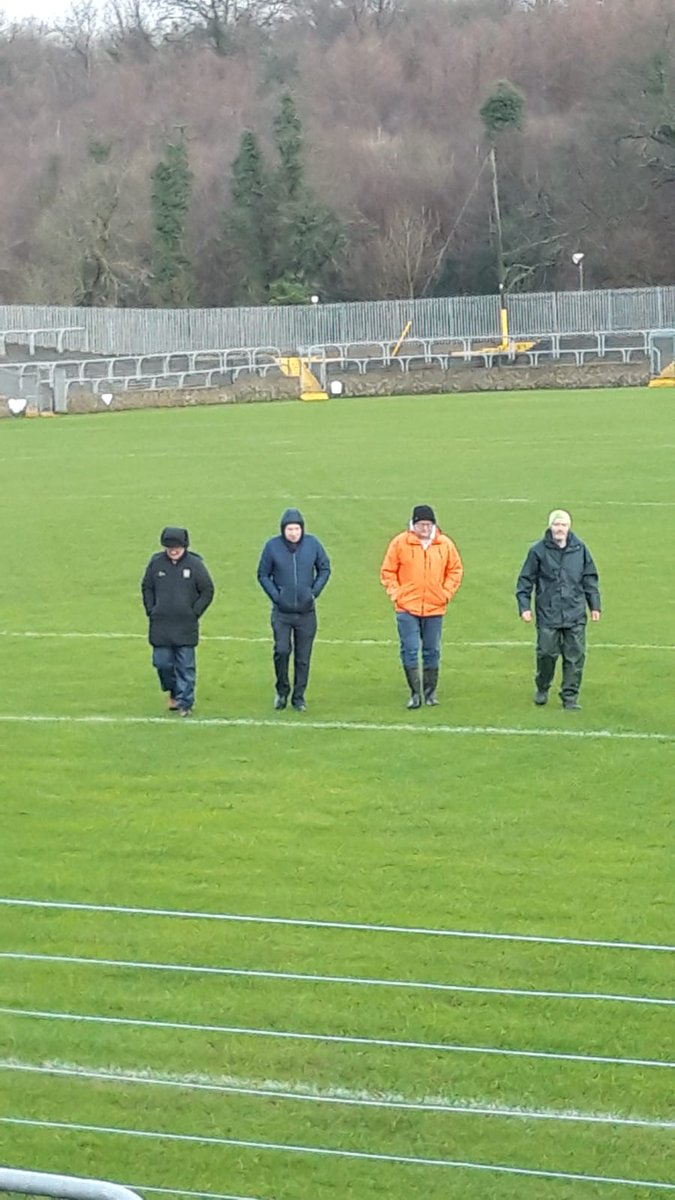 TommyCallaghan1's tweet photo. Early pitch inspection in Ballybofey  match goes ahead as planned https://t.co/0yxqLdWwcL