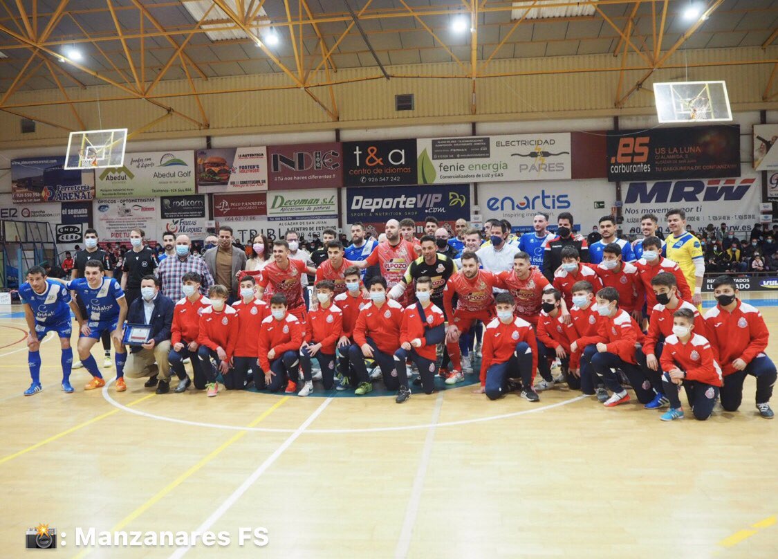 ℹ️ El Gobierno regional celebra que encuentros de las máximas categorías deportivas se disputen en Castilla-La Mancha y recuerda que son referentes para todos.

👉🏽 Alcázar de San Juan acogió este sábado un partido amistoso entre <a href="/ManzanaresFS/">ManzanaresFútbolSala</a> y <a href="/ElPozoMurcia_FS/">ElPozo Murcia Costa Cálida FS</a>.

#DeportesCLM