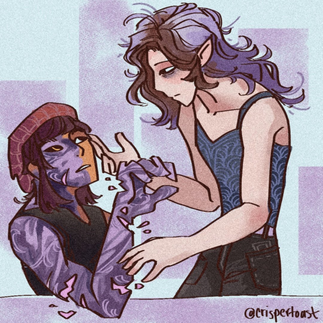 crispertoast's tweet photo. #lumity #TheOwlHouseSeason2 fanart of the abomination AU by @/estrilex_48 on insta! https://t.co/X70kWjgx7Z
