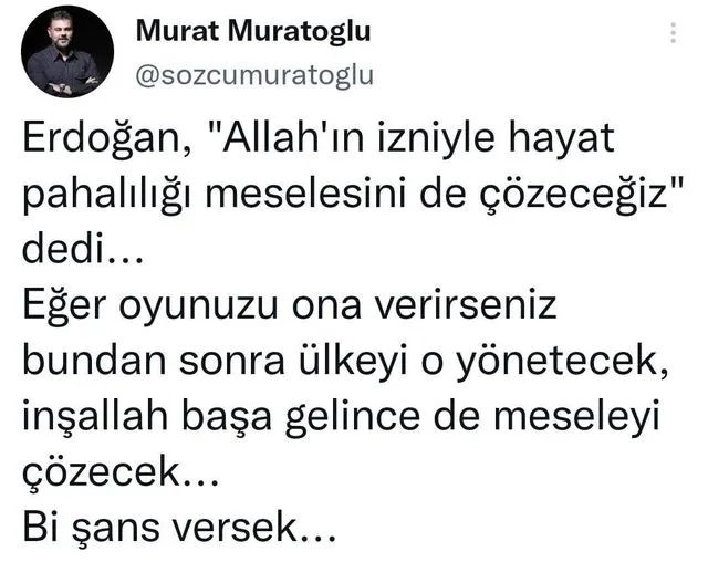 20 Yıldır Chp Yönetiyor Enfilasyon %50 Bir Şans da Akp ye Verin Ne Olmuş Yani #bittinizsiz