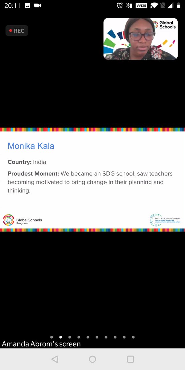 Once an advocate ,always an advocate# Global Schools Advocates 2021-22 #GlobalSchoolsAdvocate# Proud moment# Great opportunity to learn ,share and work towards creating a better world!