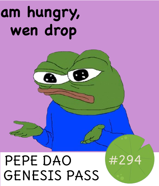 Driving Pepega - NFT Mint Date/Price