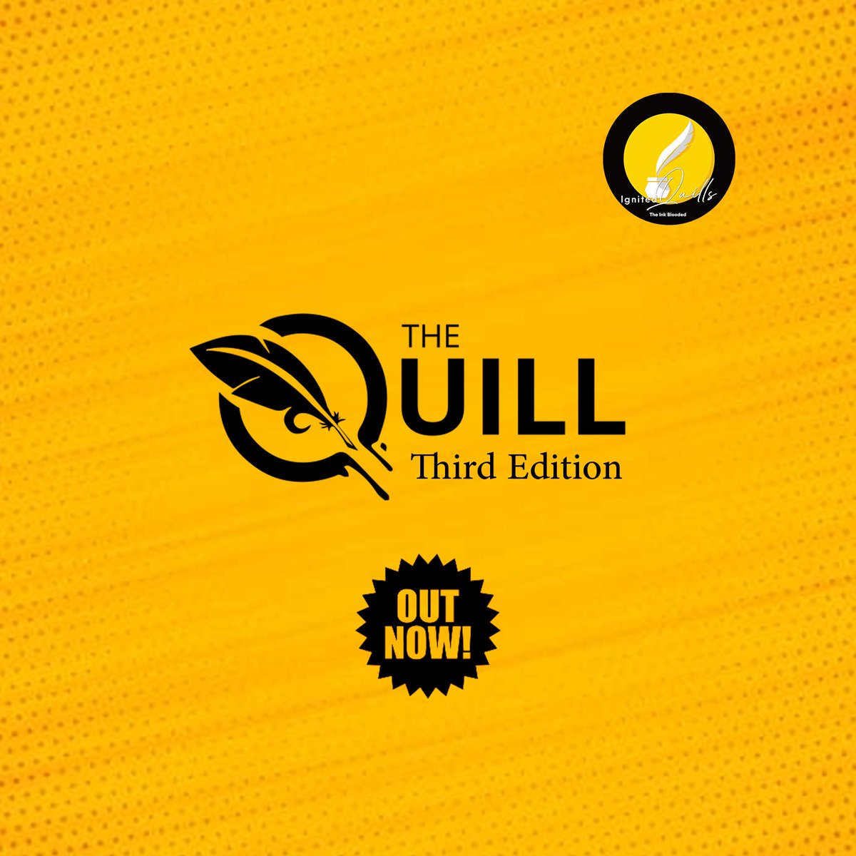 KDevadeth's tweet photo. Third Edition of 'The Quill' is out! 

 Experience and explore the ideas and works of writers from various backgrounds, and on various topics. 

Send us your feedback at ignitedquills@gmail.com

To Download your Copy

https://t.co/k3UXuAwjzh https://t.co/rxp75vgRJC