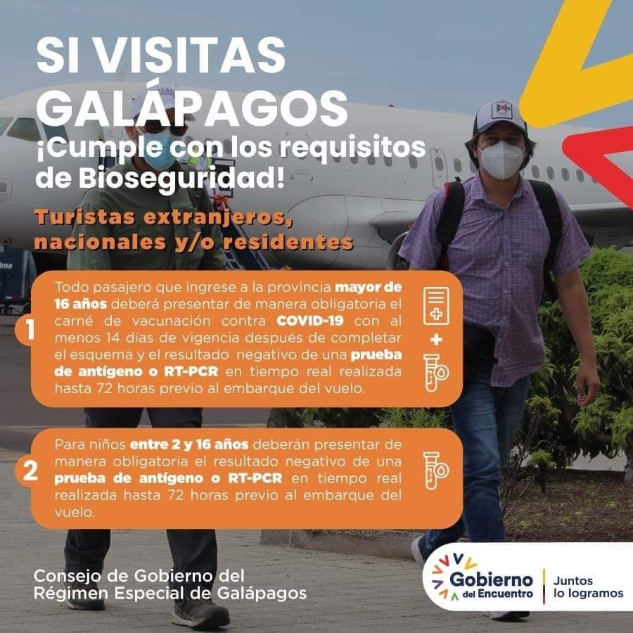 👉 bit.ly/35TAfgz
Ahora para viajar a las hermosas Islas Galápagos y disfrutar más de Ecuador 🇪🇨 ya puedes presentar ya sea prueba negativa Pcr o también de antígenos cualquiera de las 2, junto con tu carné de vacunación completo para #COVID19

#Islasgalapagos 
#Ecuador