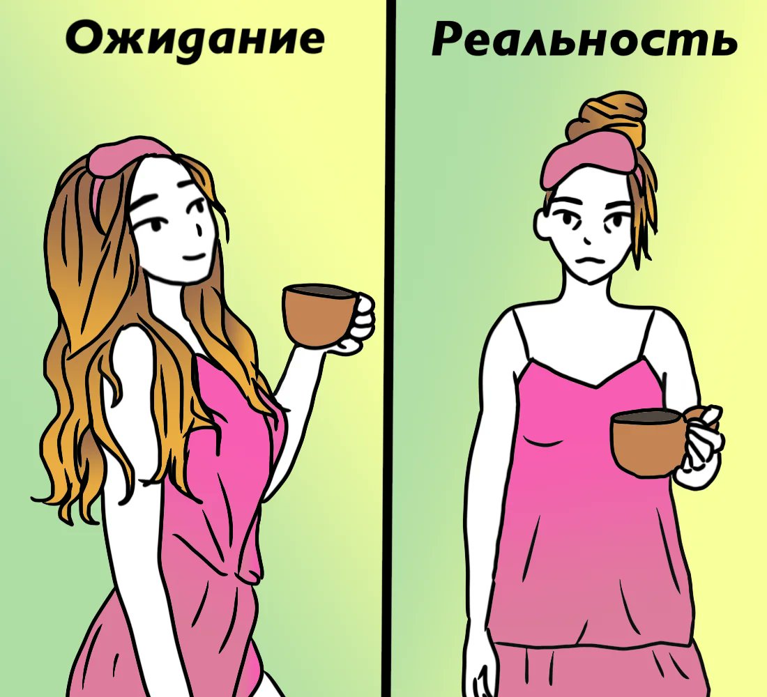 Ожидание реальность