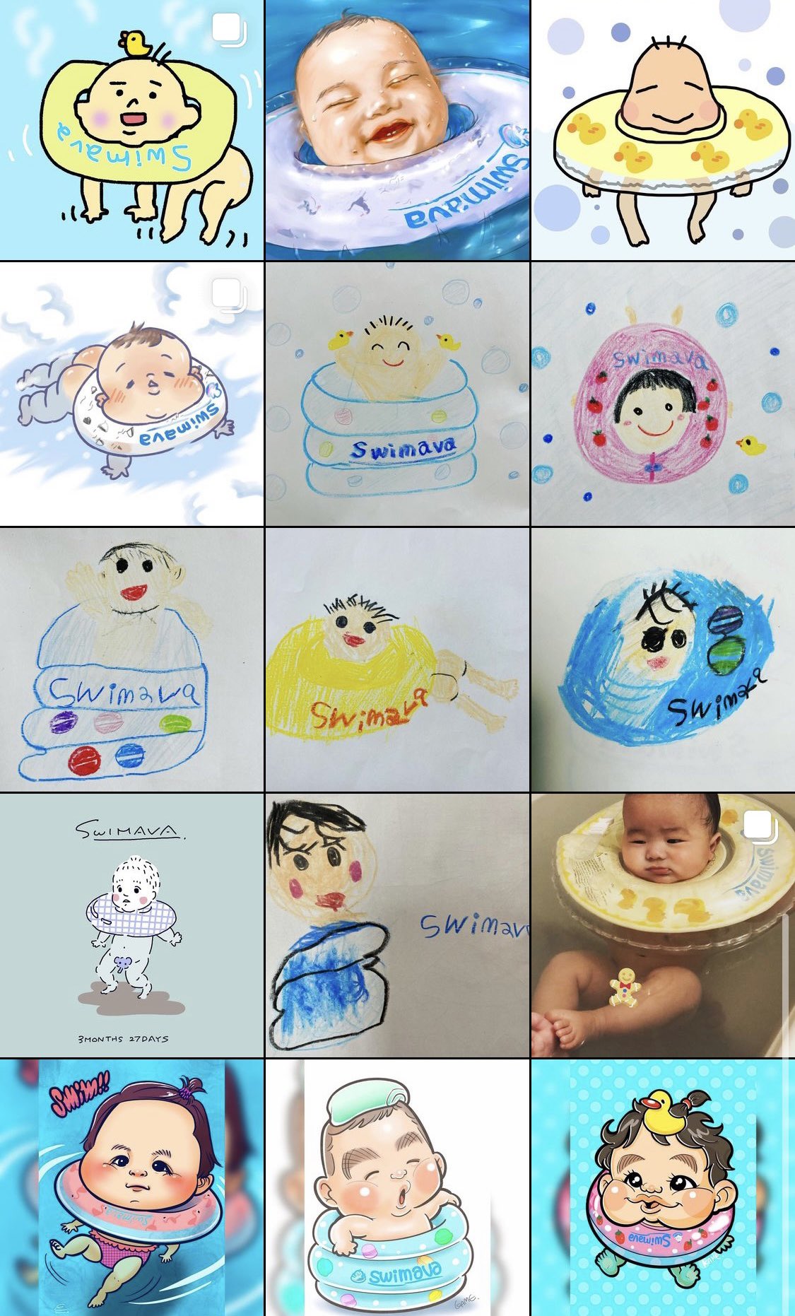 スイマーバ ジャパン 𓈒𓏸𓂃 𓈒𓏸𓂃𓂃 𓈒𓏸 昨年イラストコンテストで沢山投稿頂きました ੭ ੭ ほのぼのと愛情いっぱいのイラストなど ご要望があればまたしようかなぁ スイマーバジャパンではオーナーがtwitterでつぶやきます