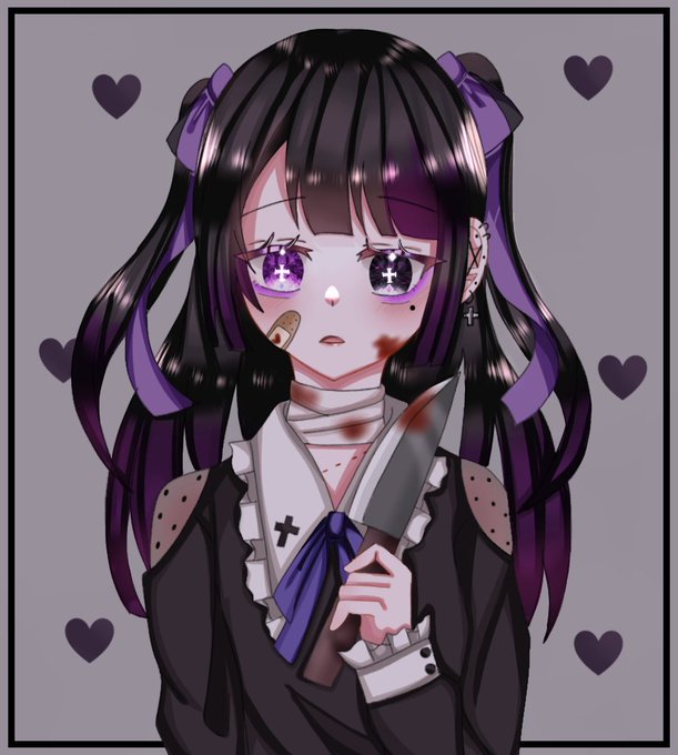 病み系イラストのtwitterイラスト検索結果