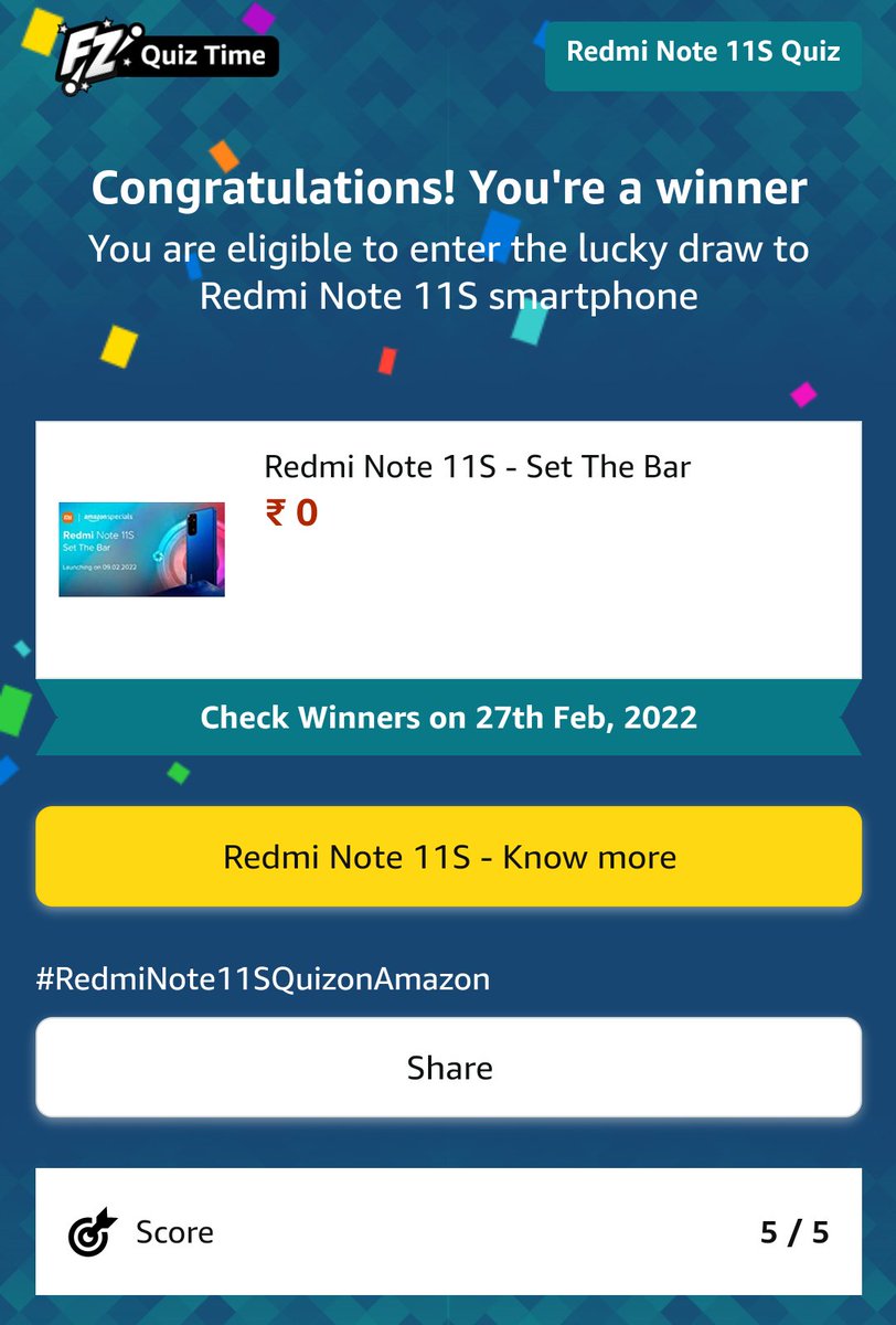 awsomegaurav's tweet photo. #RedmiNote11SeriesQuiz https://t.co/R31hvajbZ4