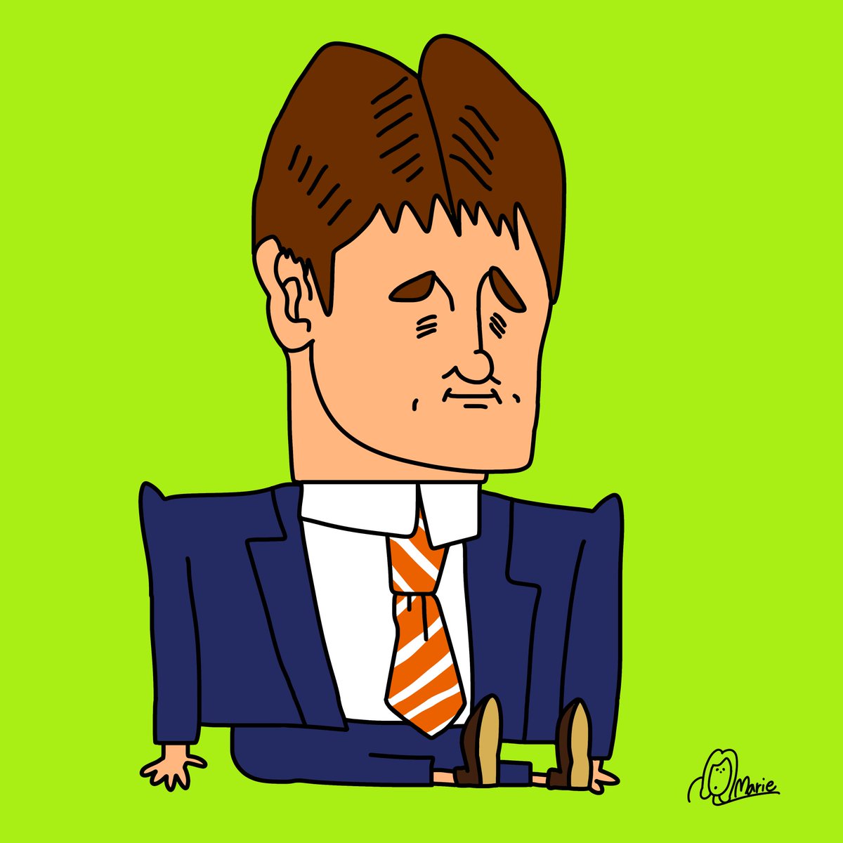 林先生ときみまろさん さとうまりえのイラスト