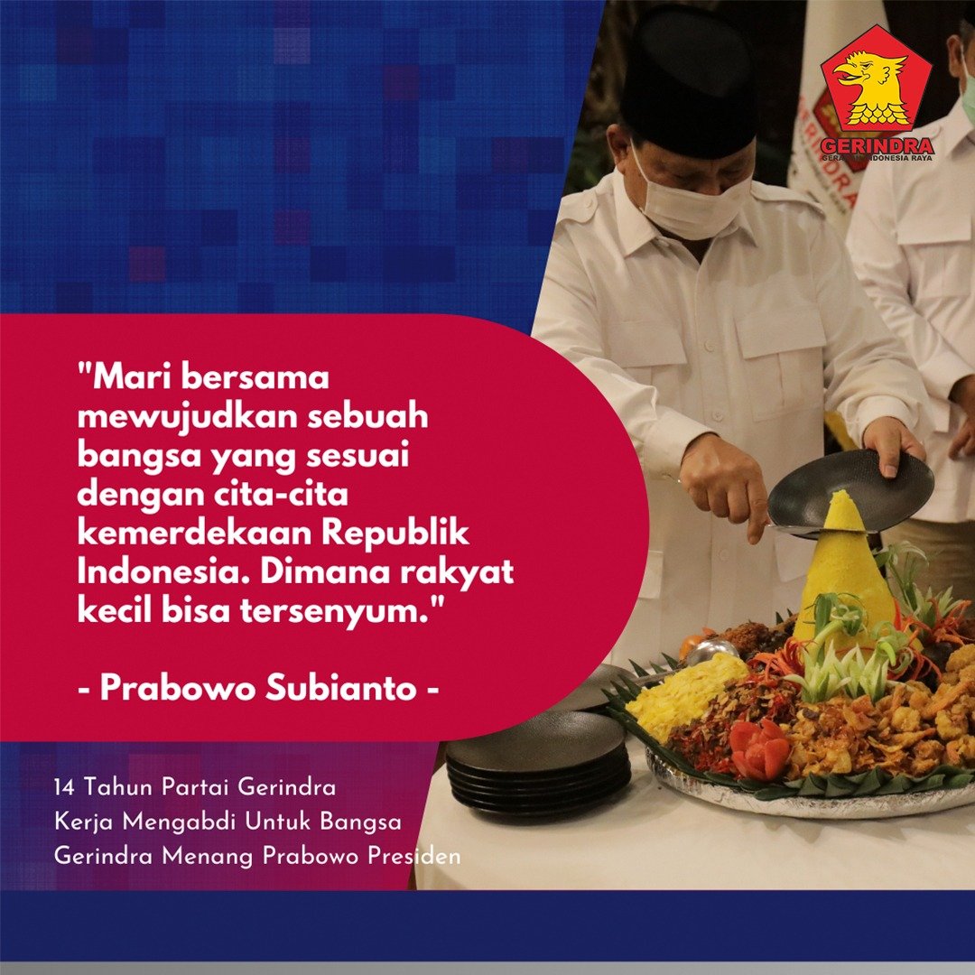 IhsanTaro's tweet photo. Bersama partai gerindra, Mari terus bergerak dan berjuang mewujudkan cita cita para pendahulu kita, 

14 Tahun Partai Gerindra
Kerja Mengabdi Untuk Bangsa
Gerindra Menang Prabowo Presiden

@Gerindra

@prabowo https://t.co/lunGJrW8cY