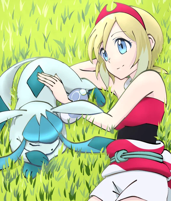 カイとグレイシア#PokemonLegends 