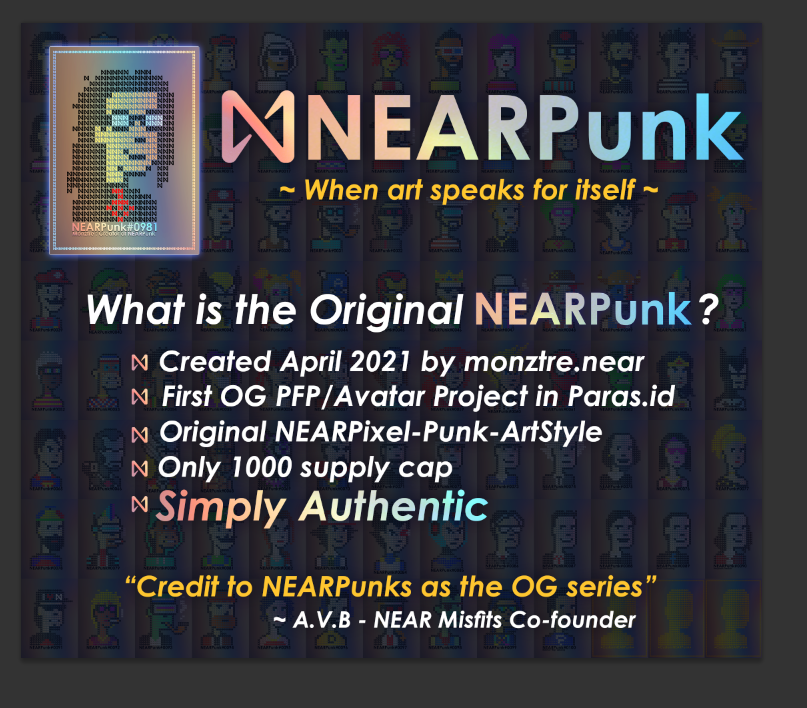 NewsOcean_'s tweet photo. Good morning fellow sea creatures!
We are happy to announce that the OG collab partner we have is the one and only @ArtofMonztre with his collection - NEARPunk. Details follow soon!
#NEARnft #NEARPunk #OG #NEARProtocol https://t.co/t9g6XxoW4k