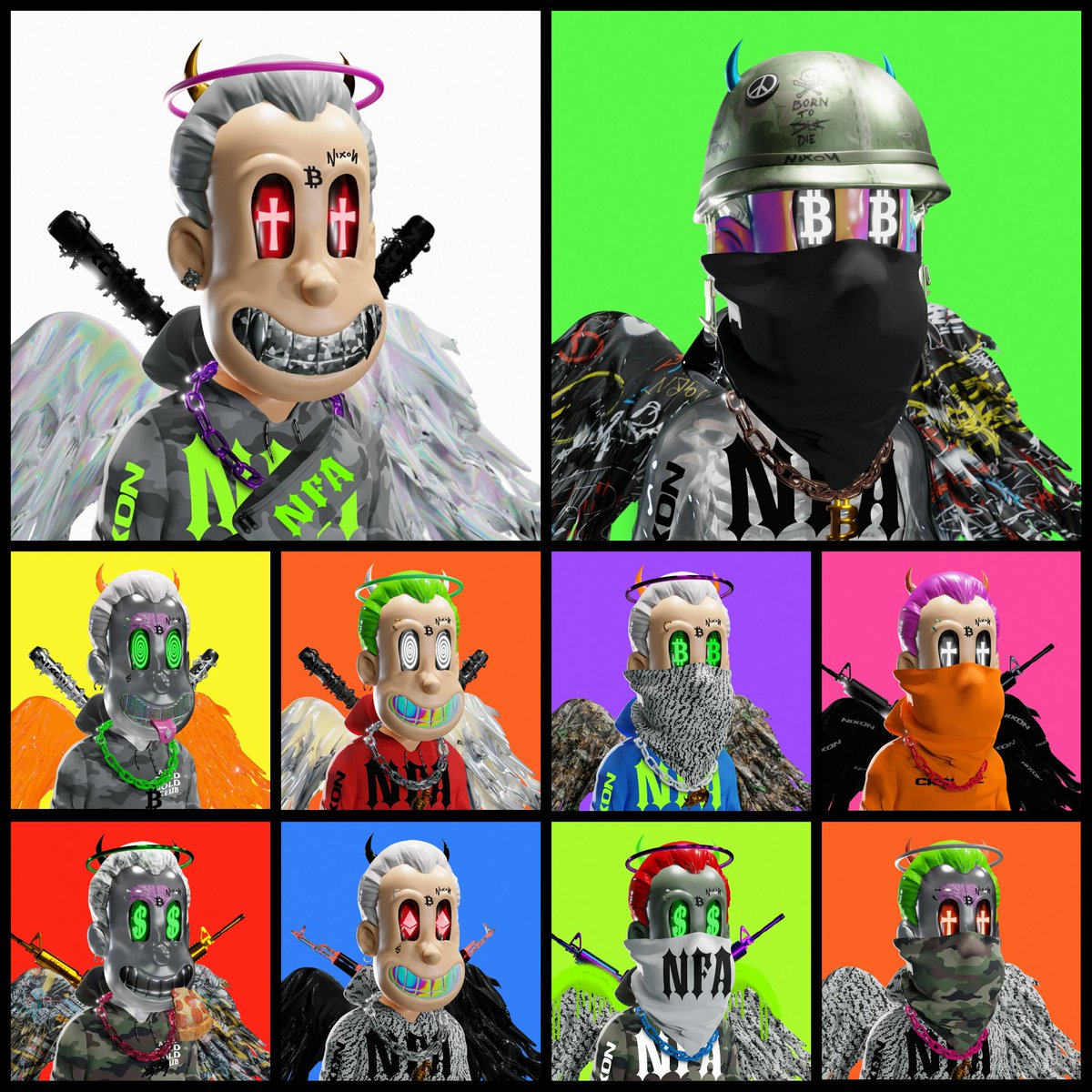 <a href="/Shaquemgriffin/">shaquem griffin</a> <a href="/FistNFT/">Fist</a> Hello yeah just got squaded up!
@crookznft  #CROOKZNATION