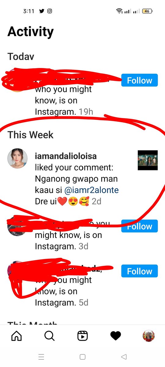 tisaylapuz's tweet photo. Ay ikaw bah to beh @iamAndalioLoisa ? Thank you sa pag like Ng comment ko.😘🥰😍🙏 https://t.co/G2BOjmHJbV