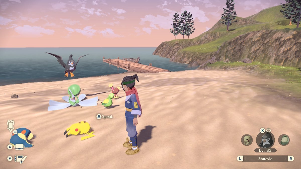 loveabledre's tweet photo. @dbxclips #PokemonLegendsArceus #NintendoSwitch https://t.co/5GLd8MDNuC