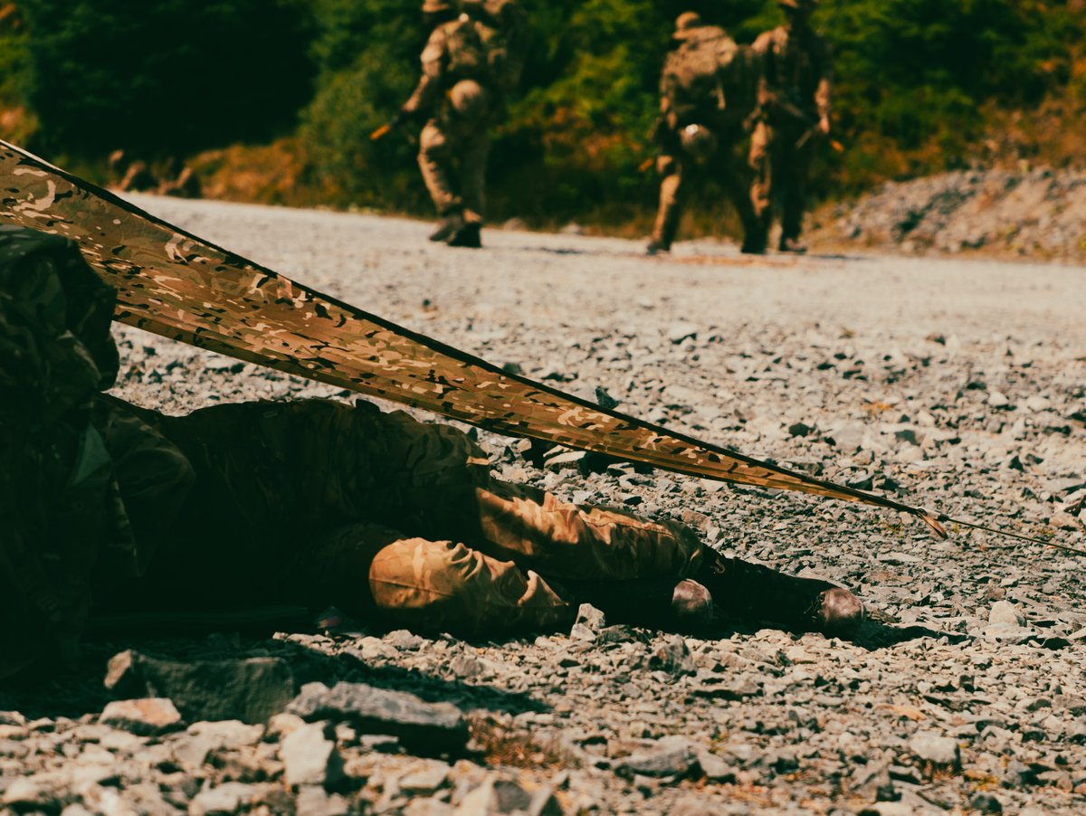 The Infantry is where you learn that it is possible to sleep anywhere.