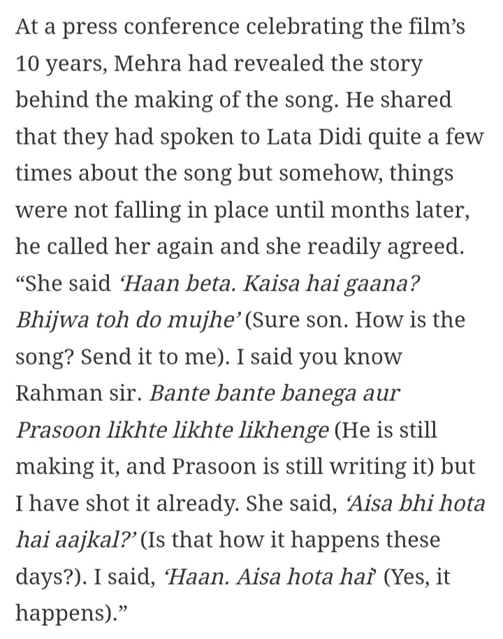 Barso_re_megha's tweet photo. Rakeysh Omprakash Mehra about the making of the song Luka Chuppi♥️ https://t.co/DuFhDVvGf2